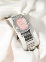 Montre en Acier Inoxydable Argenté – Image 4