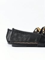 Sandales Plates tissu tressé – Image 4