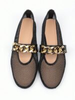 Sandales Plates tissu tressé – Image 5