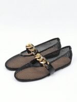 Sandales Plates tissu tressé – Image 6