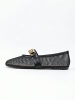 Sandales Plates tissu tressé – Image 7