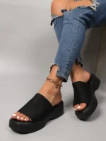 Sandales Plates bout carré – Image 6