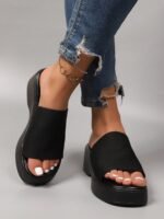 Sandales Plates bout carré – Image 5