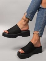 Sandales Plates bout carré – Image 4